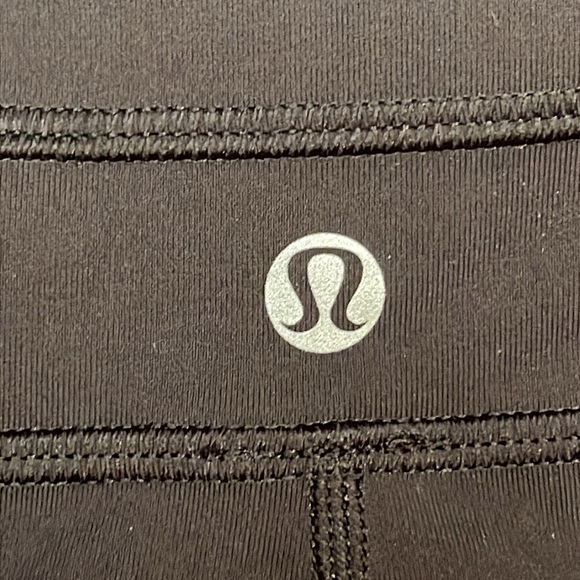 Lululemon Black Hi Rise Spandex Shorts Size 4 - Picture 3 of 6